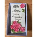 With Love Mum Timeless Words Plaque Gift