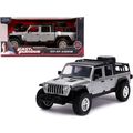 2020 Jeep Gladiator Pickup Truck Silver with Bl...