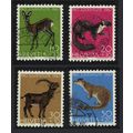 Switzerland Forest Animals Pro Juventute 4v 196...