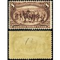 289, Mint FVF H No Remnant 8¢ Trans Mississippi...