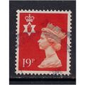 Northern Ireland GB 1988 19p BRIGHT ORANGE USED...