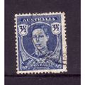 AUSTRALIA 1942 SG 207 3 1/2d BRIGHT BLUE FINE U...