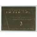 STAR TREK ' COMPETE MOVIE ' series GOLD card #G10