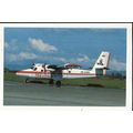 Aviation AEROTACA DHC-6-300 Postcard by Buchair...