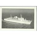 Swedish Lloyd MV SAGA Car Ferry Postcard (Compa...