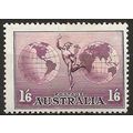 Australia 1937 SG153a 1/6d Dull Purple Mounted ...