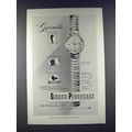1953 Girard Perregaux Gyromatic Watch Ad!