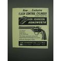 1955 Iver Johnson Armsworth Revolver Ad - Flash...