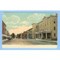 New York Wolcott Main St Looking East Street Sc...