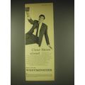 1962 Westminster Bank Ad - Clear skies ahead