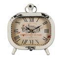 Chateau Tischuhr aus Metall 23cm