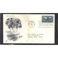 FDC Art Craft 1266 5c Cooperation (Cachet-Typed...