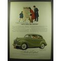 1949 Austin Dorset 2-Door Sedan Ad - Let's take the Austin