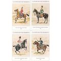 Scottish Mounted Military Soldiers Regiments 4x...