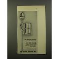 1954 Georg Jensen Advertisement - Jigger and Hollow stemmed sipper spoon