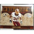2008 Donruss LARON LANDRY (Commanders) Membersh...