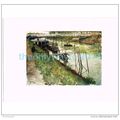 QUAY, EEL BOATS & LANDING STAGES, NIEUPORT, BEL...