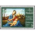 Malawi QEII 1974 Xmas Madonna of Meadow Bellini...