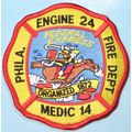 Philadelphia, PA Fire Dept Engine 24. PP57.