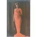 PC20190 Old Postcard. Woman. 1905