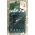 10 Packs Of 10 = 100 x PLANTO ROBUST PLASTIC GA...