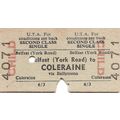 U.T.A. Edmondson Ticket - Belfast York Road to ...