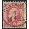 Sweden Facit 0045/Scott 45, 10ö rose carmine Os...