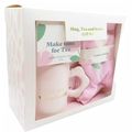 Pink Mug Tea & Socks Gift Set Boxed 17.5 CM You...