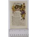 vintage postcard Loving Birthday Greetings - co...