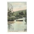 On The Tawe, near Barnstaple, Devon, Postcard.