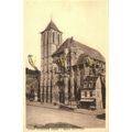 Pont Audemer, Eglise Saint Ouen, France, Postca...