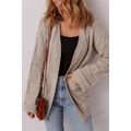 Delicacy Textured Knit Open Front Chic Cardigan...