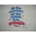 Fish Tremble T Shirt Large