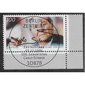 GER 1996 100pf 'CARLO SCHMID' (CORNER MARGIN) F...
