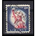 Used 1042 8c Statue of Liberty Alexandria Bay, ...