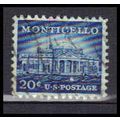 Used 1047 20c Monticello Very Fine KA5830