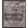Bechuanaland 1897 SG61 1d Lilac Fine Used .