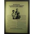 1970 Merrill Lynch Ad - Watching Certain Companies