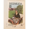 Bermuda QEII 1980 Miss World Gina Swainson $1 C...