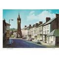 6x4 Continental size printed postcard Machynlle...