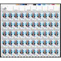 C98, MNH 40¢ BIG Color Shift Freak Error Comple...
