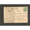Genealogy Postcard Miss Rainbird Scampton Recto...