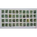 BRITISH STAMPS - EDWARD VII - HALF PENNY. LOT 6...