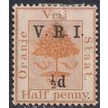 Orange Free State South Africa 1900 QV 1/2d Ovp...