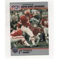 PRO SET 1990 Super Bowl Supermen card No.122 Ja...