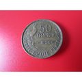 1951 FRANCE 50 FRANCS FREE POST. T