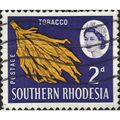 SOUTHERN RHODESIA, Tobacco, violet blue 1964, 2...