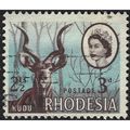 RHODESIA, MAMMALS, Kudu, Tragelaphus strepsicer...