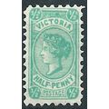 Victoria 1901 SG384 1/2d Blue-Green Mounted Min...