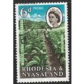 RHODESIA AND NYASLAND 1963 SG 44 - #4 fine used...